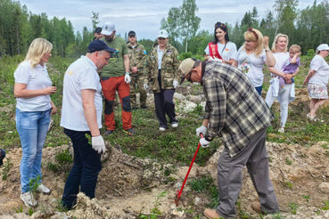 Центральное мероприятие Всероссийского дня посадки леса в Ленобласти