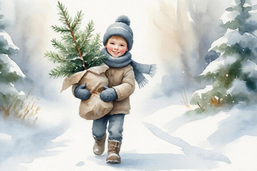 О порядке приобретения елей для новогодних праздников в Ленинградской области