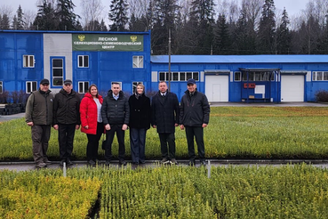 Делегация из Новгородской области посетила Лужский лесной селекционно-семеноводческий центр