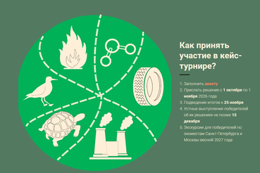 Международный молодёжный экологический кейс‑турнир ждёт участников